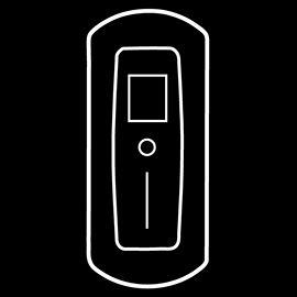 Ícone de carregador portátil Creaxio